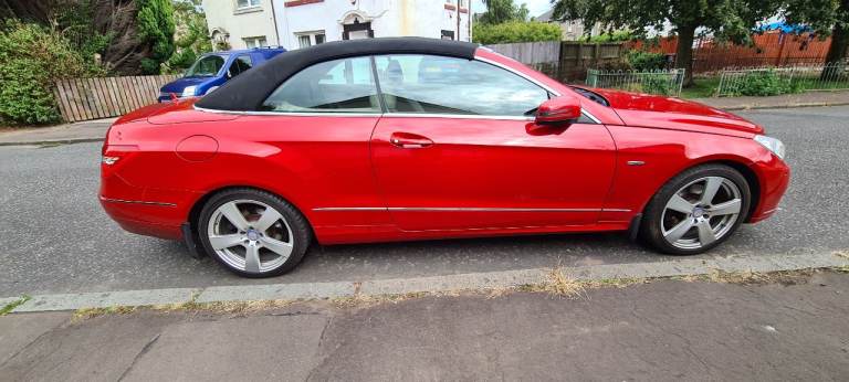 Mercedes-Benz, E CLASS, Convertible, 2012, Semi-Auto, 2987 (cc), 2 doors
