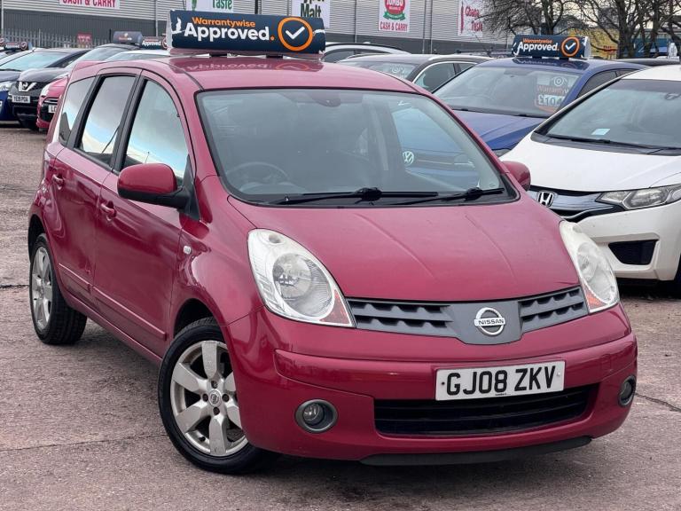 2008 Nissan Note Tekna Auto Mpv Petrol Automatic