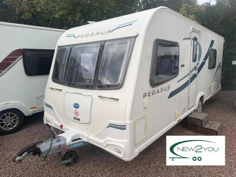 2012 Bailey Pegasus Rimini 4 Berth - FIXED SINGLES Caravan - STOCK H164