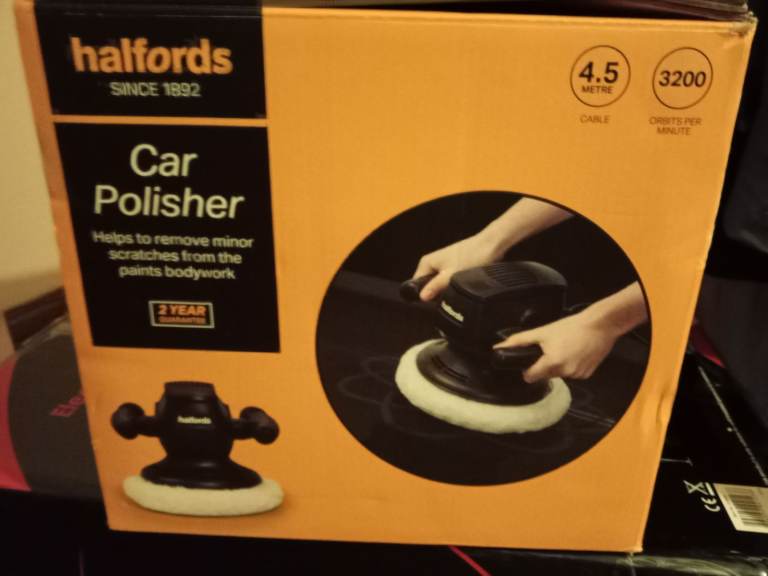 Halfords Car Polisher – Brand New, Unused