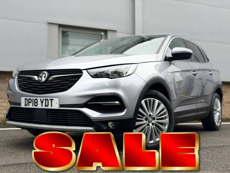 2018 Vauxhall Grandland X 1.2 Turbo Sport Nav SUV 5dr Petrol Manual Euro 6 (s/s) (130 ps) HATCHBA...