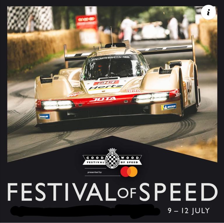 Goodwood Festiwal Of Speed Young Person Saturday ticket