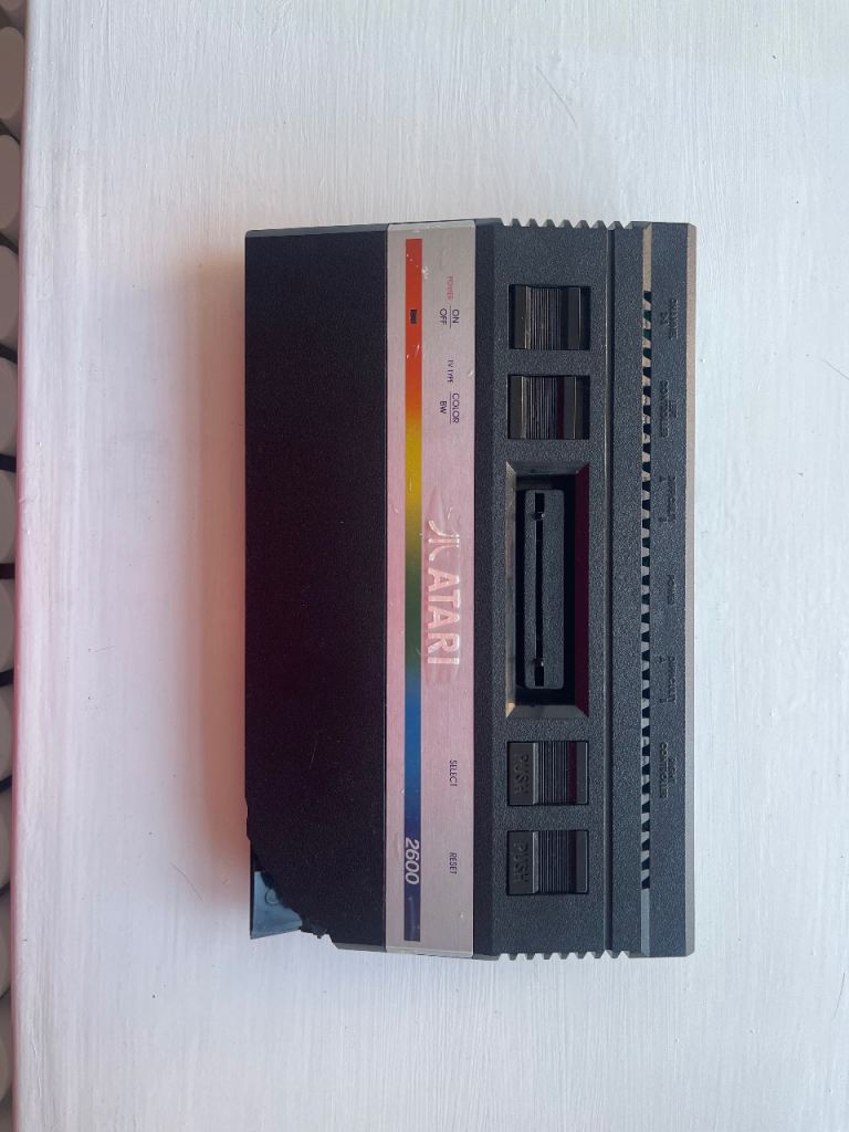 Atari 2600 Console with Two Joysticks