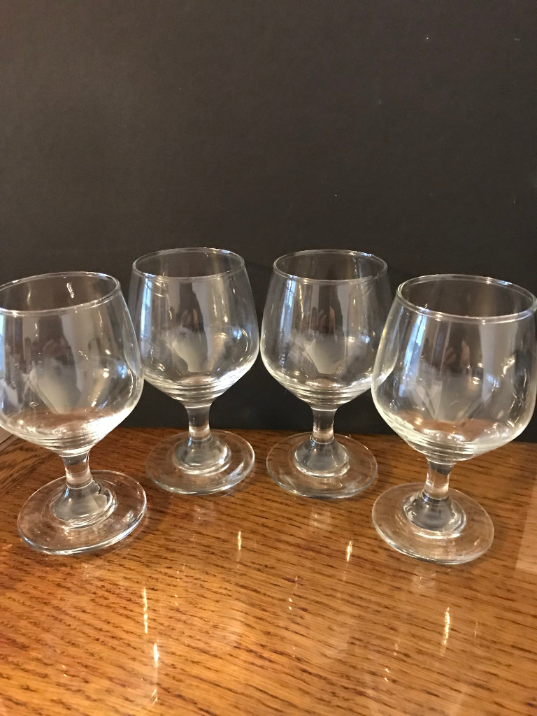 Stemed Brandy Glasses