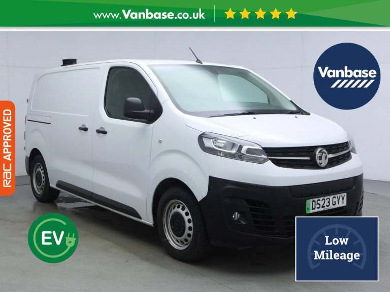 2023 Vauxhall Vivaro Electric 3100 75kWh Dynamic Panel Van 6dr Electric Auto L1 H1 (7.4kW Charger...