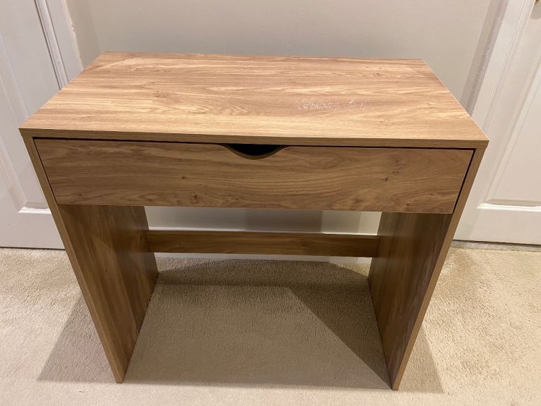 Wood effect desk