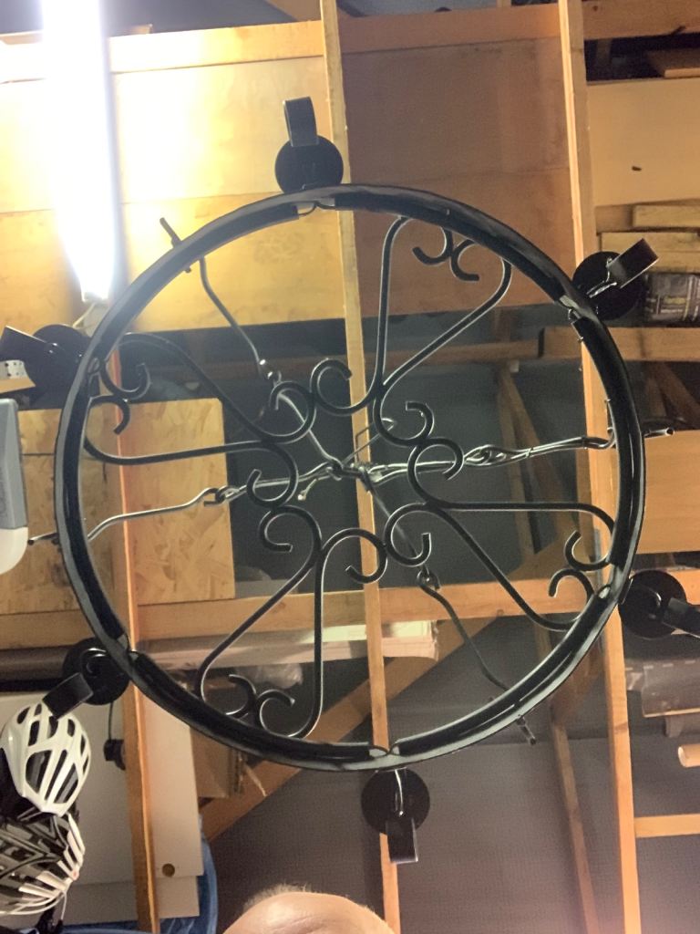 Chandelier 6 light bespoke ceiling light
