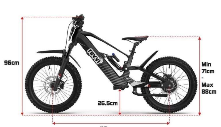 NEW 2026 REVVI 20" PLUS KIDS ELECTRIC MX BIKE