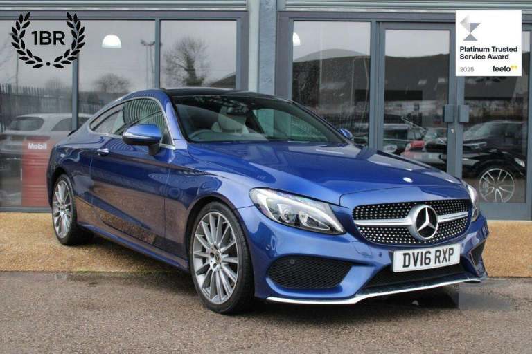 2016 Mercedes-Benz C Class 2.1 C250d AMG Line (Premium Plus) G-Tronic+ Euro 6 (s/s) 2dr COUPE Die...