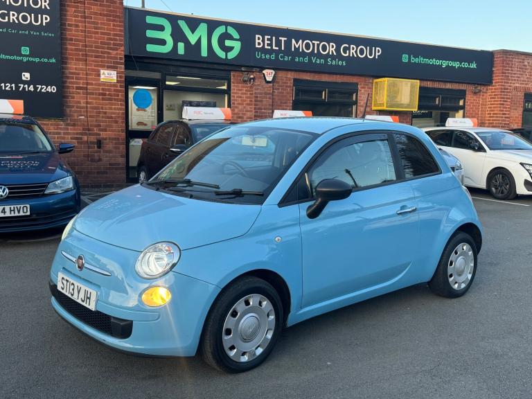 2013 Fiat 500 1.2 Pop Hatchback 3dr Petrol Manual Euro 4 (69 bhp) Petrol