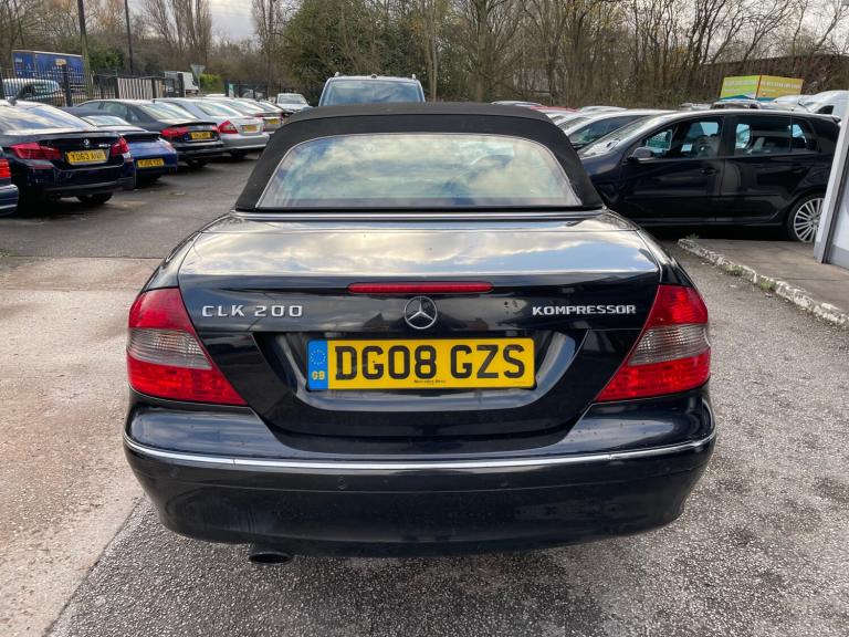 2008 Mercedes-Benz CLK 200K Avantgarde 2dr [184] Tip Auto CONVERTIBLE Petrol Automatic
