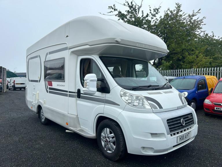 2011 Fiat Ducato 4 BERTH BROADWAY EDTn MOTORHOME  Diesel Manual