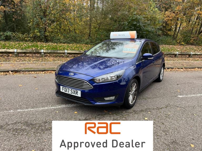 2017 Ford Focus 1.0 EcoBoost Zetec Edition 5dr HATCHBACK PETROL Manual