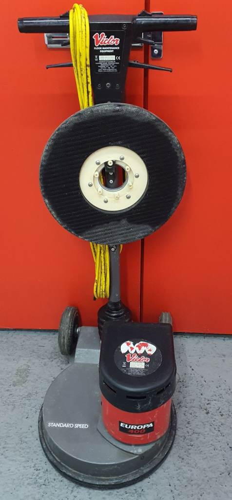 Victor europa 400 standart speed multipurpose floor buffer polisher sander carpet cleaning machine 