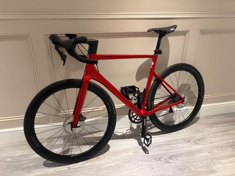 Cannondale SuperSix EVO Hi-MOD Carbon Disc Ultegra Road Bike carbon wheels