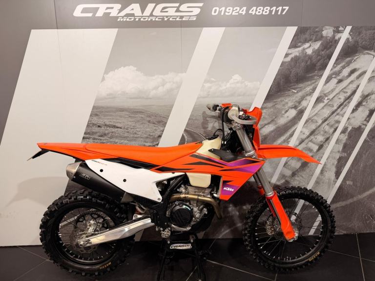 KTM 250 EXCF 2024 ENDURO BIKE ONLY 10 HOURS AT CRAIGS MOTORCYCLES 