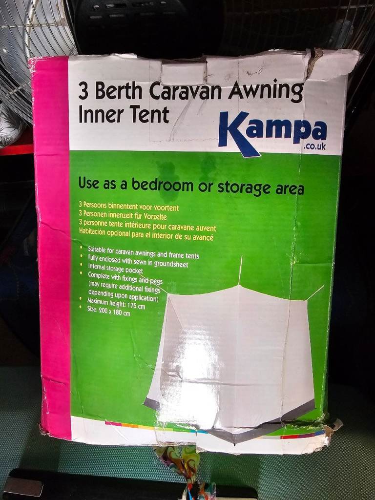 3 berth caravan tent