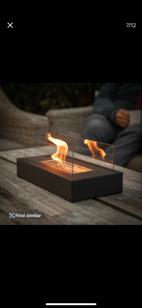 Brand new indoor outdoor fire pit 