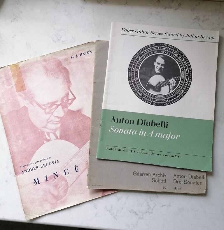 Classical Guitar Sheet Music: Rodrigo, Diabelli and Haydn