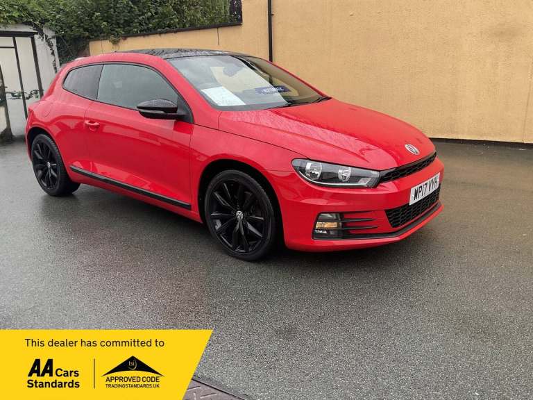 2017 Volkswagen Scirocco 2.0 TDi BlueMotion Tech GT Black Edition 3dr DSG COUPE Diesel Automatic