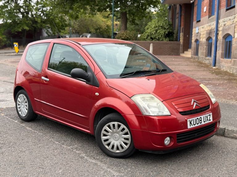 2008 Citroen C2 1.4 SX 3dr Hatchback Red - 35,000 Mileage!