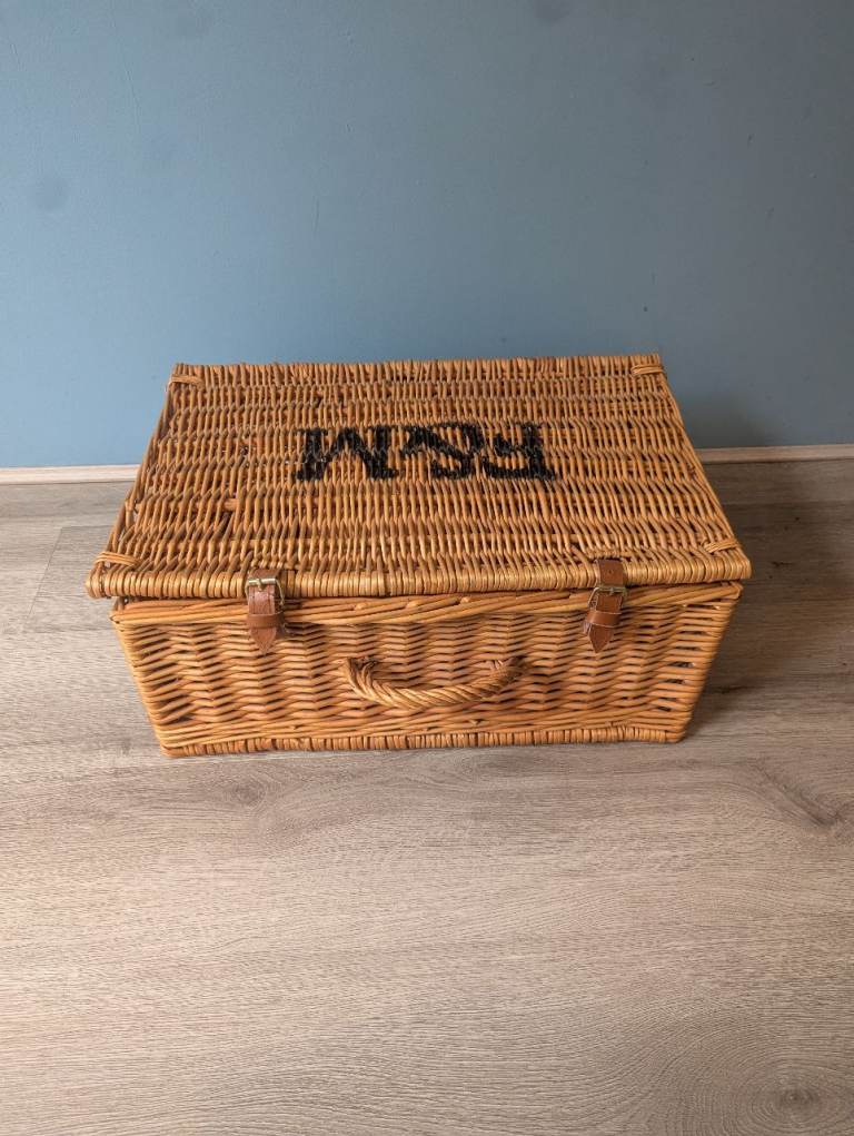 Fortnum & Mason Hamper Wicker Basket