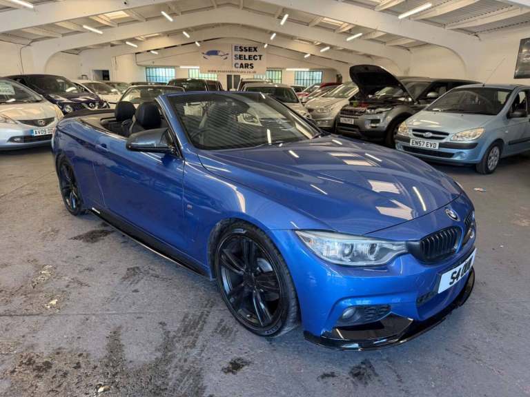 2015 BMW 4 Series 2.0 420d M Sport Auto Euro 6 (s/s) 2dr Convertible Diesel Automatic