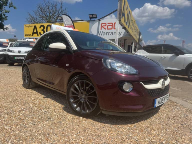 2015 Vauxhall ADAM 1.4i Glam 3dr HATCHBACK PETROL Manual