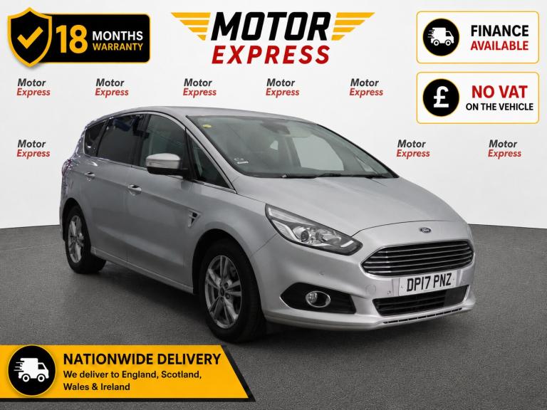 2017 Ford S-Max 2.0 TDCi 180 Titanium 5dr MPV Diesel Manual