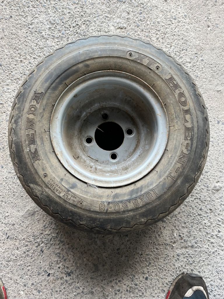 club car tyre and wheel