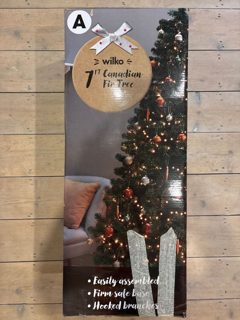 Christmas Xmas Tree 7ft Canadian Fir Tree