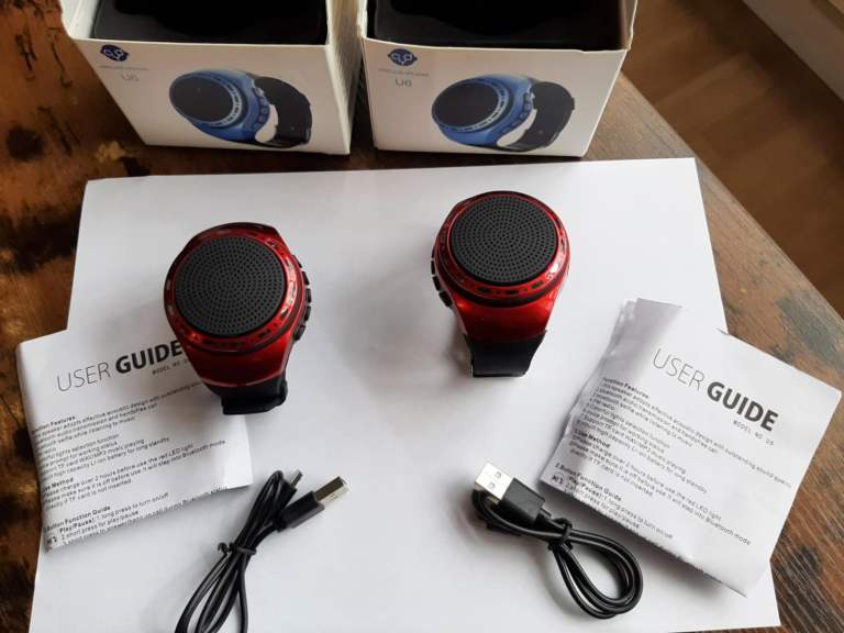 image for Bluetooth Wrist Speaker, Wireless Speaker with Radio FM Portable Outdoor