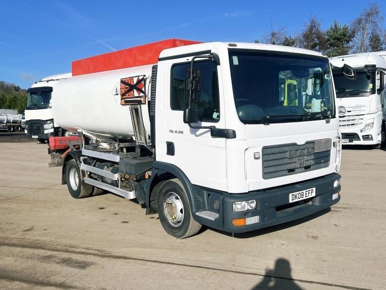 2008 MAN TGL 12 220 8,300 LITRE FUEL TANKER 