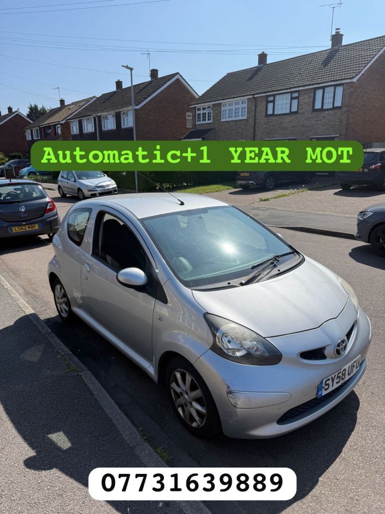 Toyota, AYGO, Hatchback, 2008, Semi-Auto, 998 (cc), 3 doors