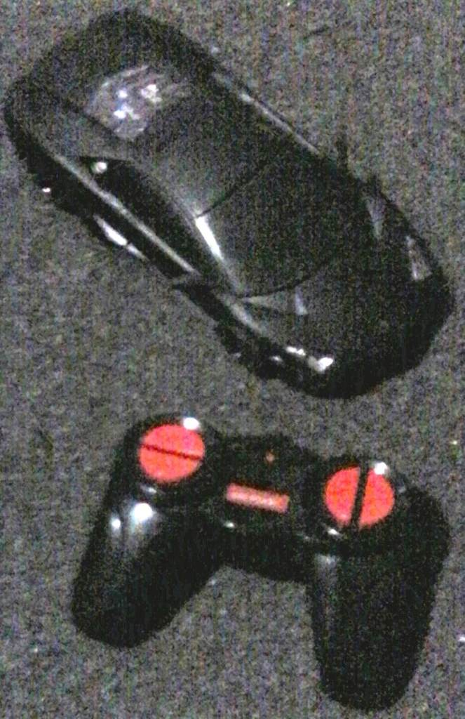 BLACK RC CAR