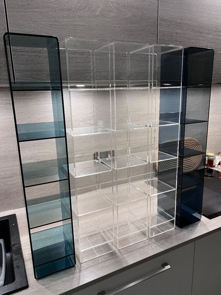 Habitat Perspex CD Tower – £20 each (5 available)