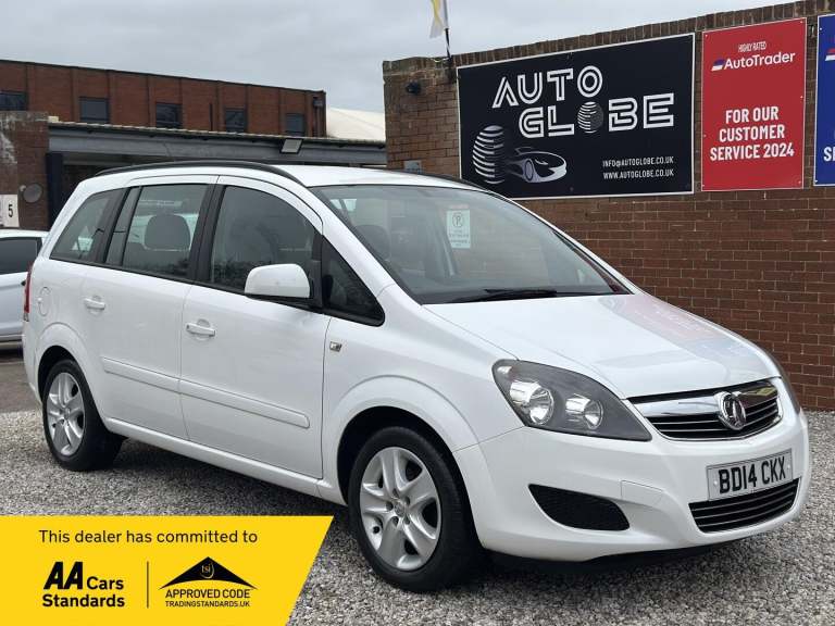 2014 Vauxhall Zafira 1.8 16V Exclusiv Euro 5 5dr MPV Petrol Manual