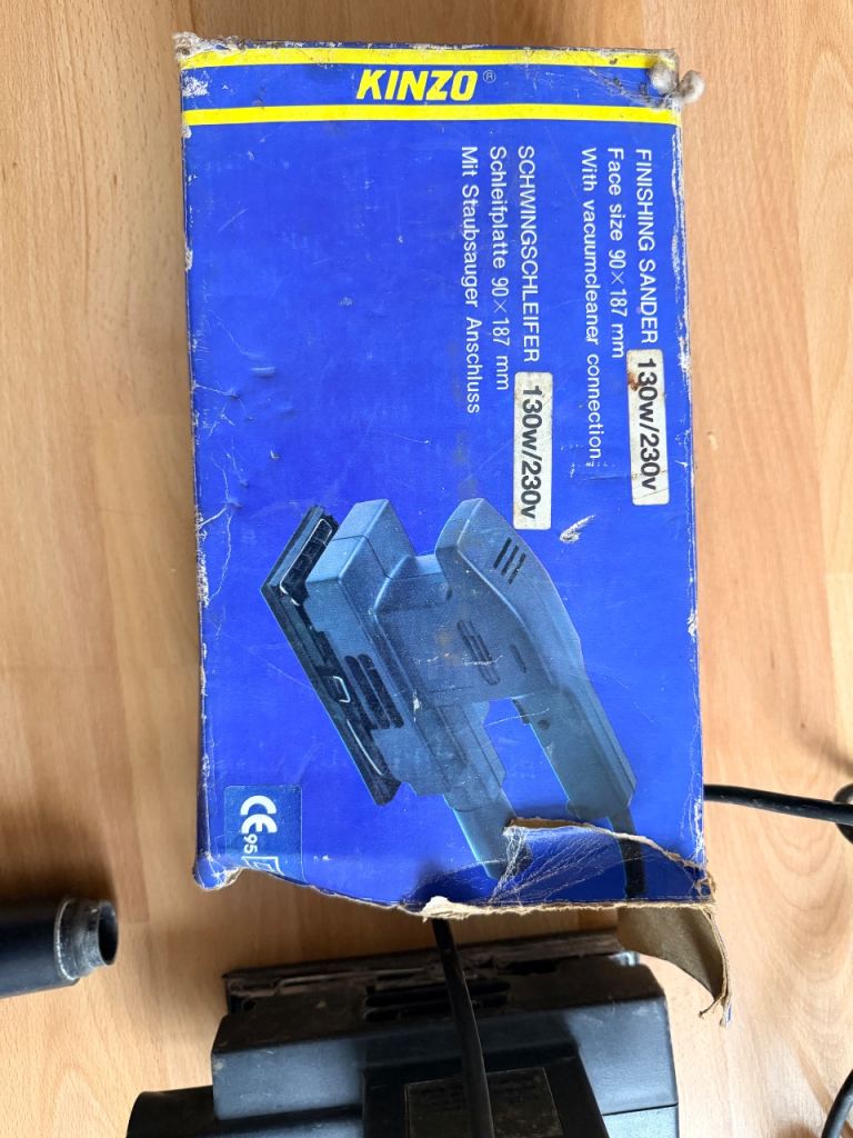 Kinzo Electric Finishing Sander 130W 