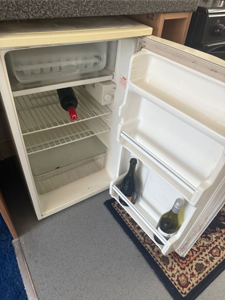 White fridge freezer