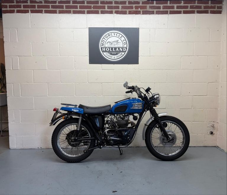 1958 Triumph 5TA 500cc Twin - Desert Sled Style Custom, Runs & Rides Great!
