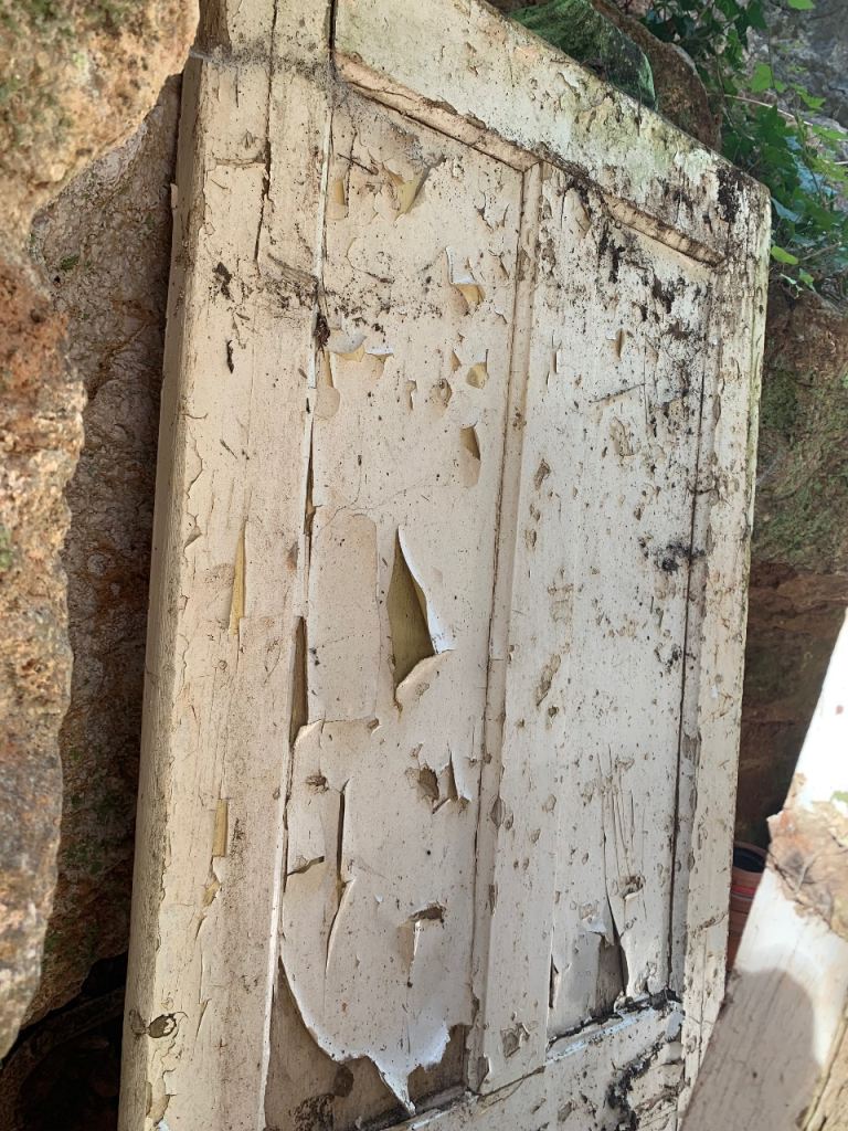 Two Old Wooden Door - Project or Salvage