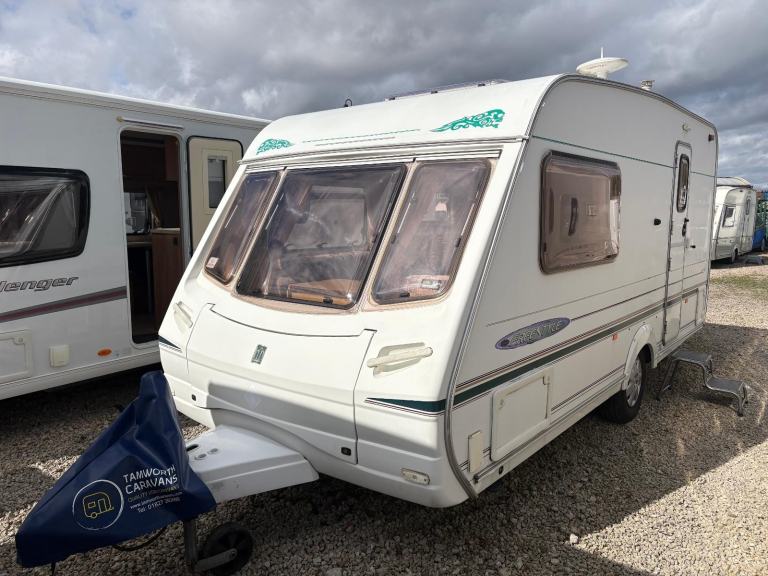 ABBEY FREESTYLE 470-  2 BERTH CARAVAN WITH END WASHROOM