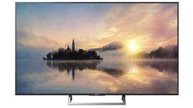 Sony Bravia 55" Smart 4K Ultra HD HDR LED TV - Black, Excellent Condition