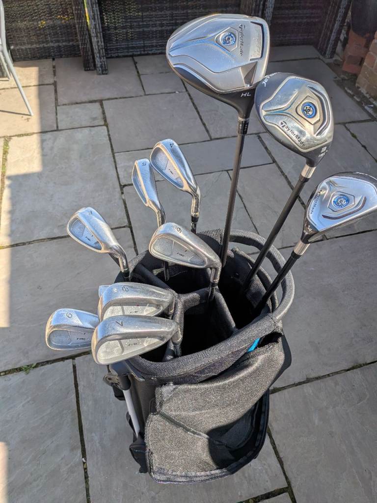 TAYLORMADE GOLF CLUBS FULL SET UP 