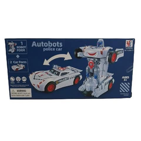 Autobots Police Car Transformer - Music & Lights