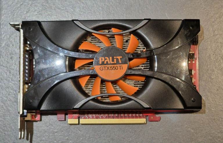 PALIT NVIDIA GeForce GTX 550Ti  1 GB DDR5 PCI Express 2.0 x16 Video Card