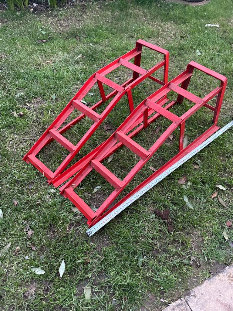 Ramps for car or van servicing 