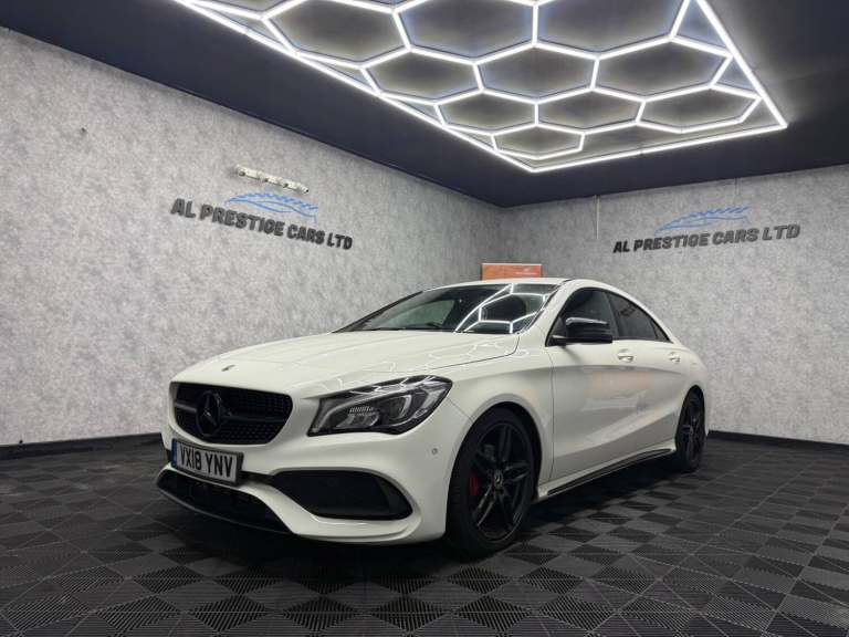 2018 Mercedes-Benz CLA 2.1 CLA200d AMG Line Coupe 7G-DCT Euro 6 (s/s) 4dr SALOON Diesel Automatic