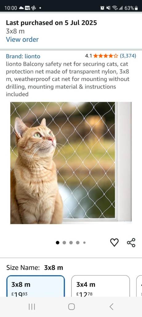 Cat Balcony/Door Net