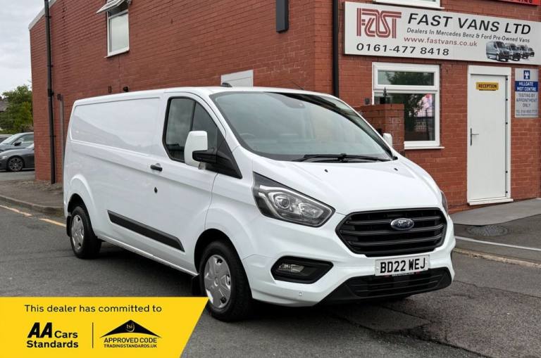 2022 Ford Transit Custom 2.0 EcoBlue 130ps Low Roof Trend Van PANEL VAN DIESEL Manual